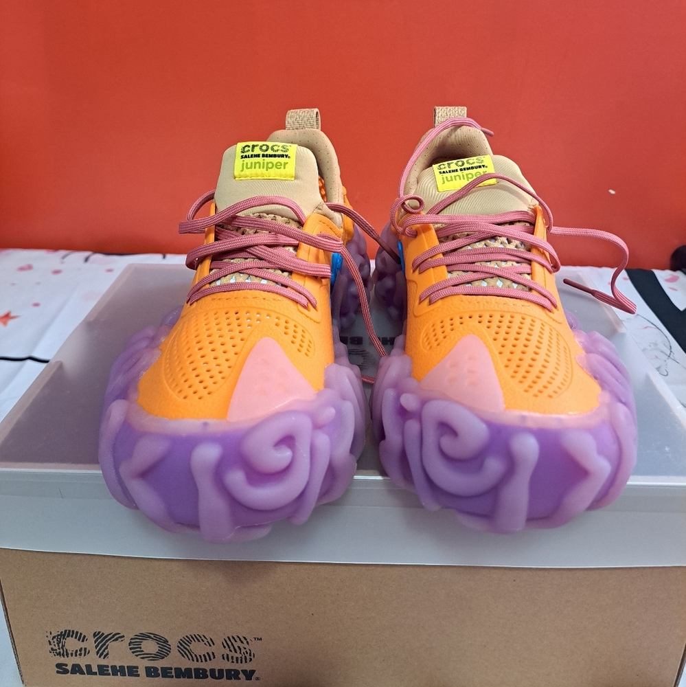 Crocs Salehe Bembury x Pollex Juniper Apricot Mens Size 6 Womens 8 - Picture 2 of 8